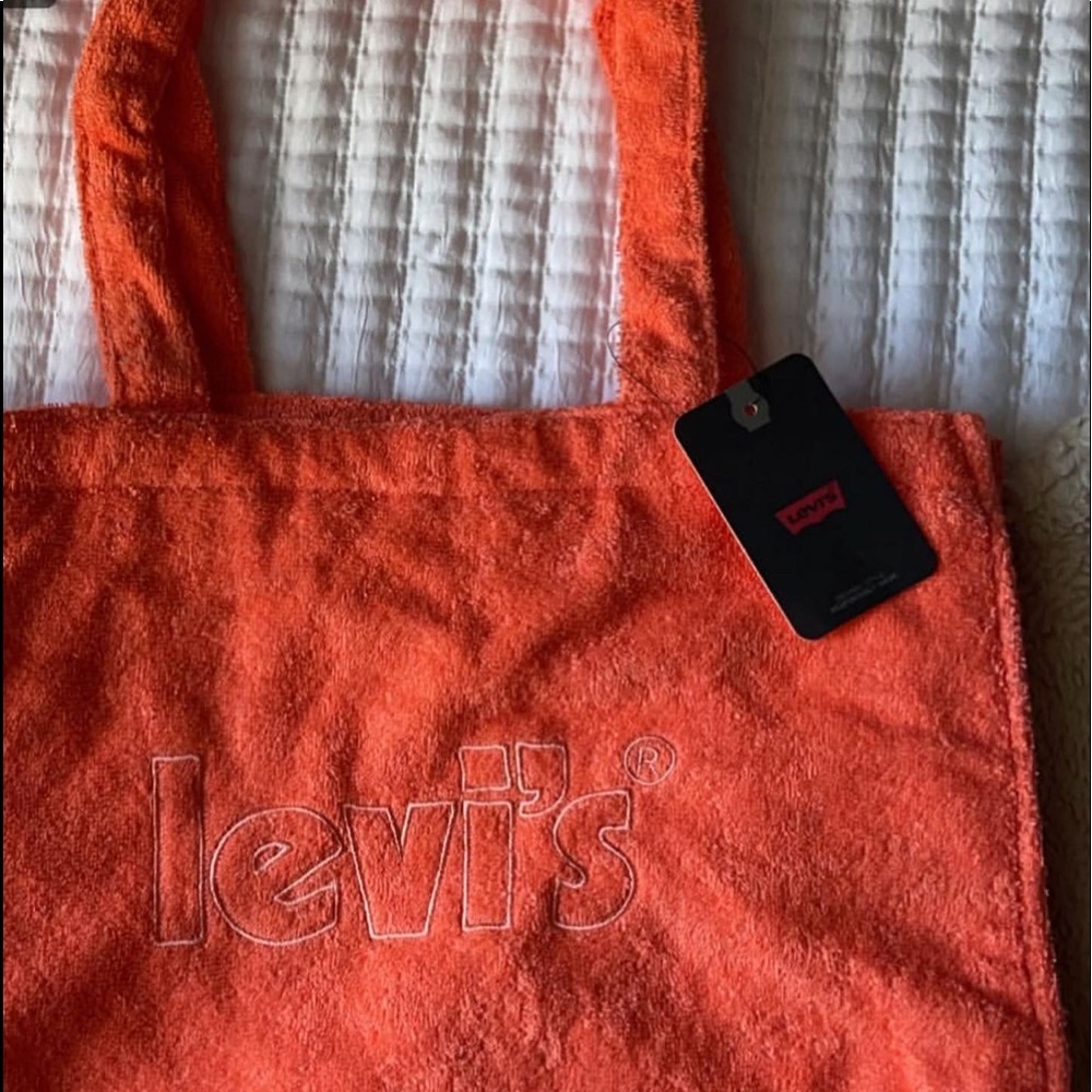 Levi’s terry cloth bag ~